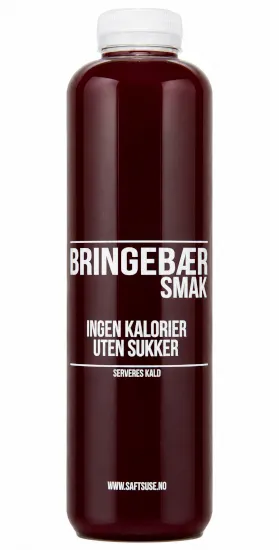 Saftsuse bringebær sukkerfri 800ml