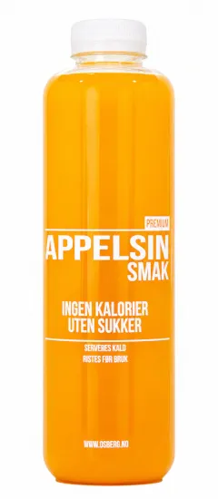 Saftsuse appelsin sukkerfri 800ml